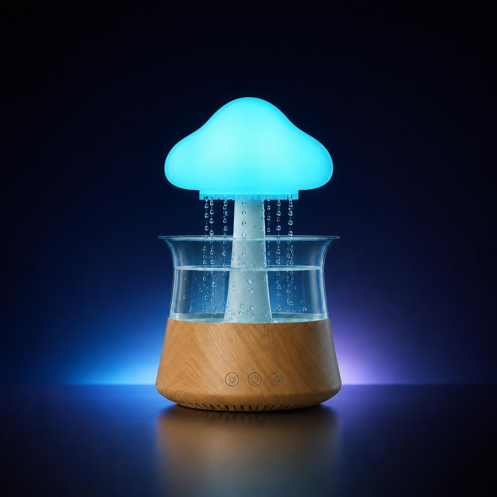 Nube con luz Turquesa
