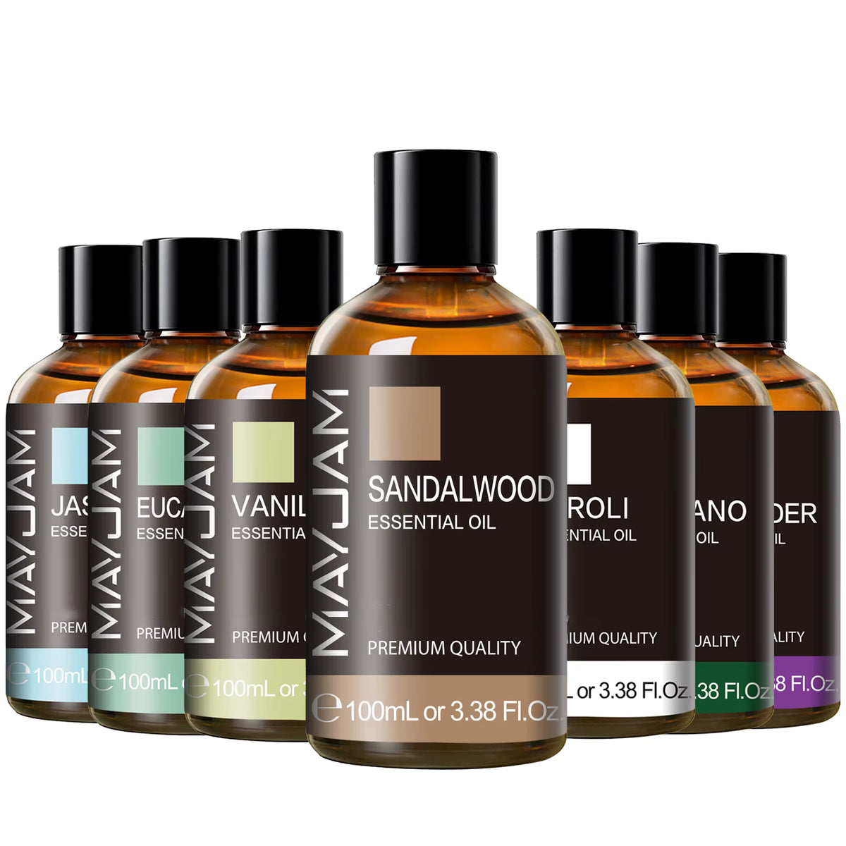 Aceites Esenciales Premium 100 ml – Aromas para Difusor, Humidificador y Velas