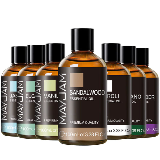 Aceites Esenciales Premium 100 ml – Aromas para Difusor, Humidificador y Velas