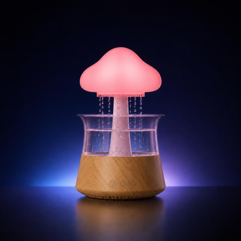 Nube con luz Coral