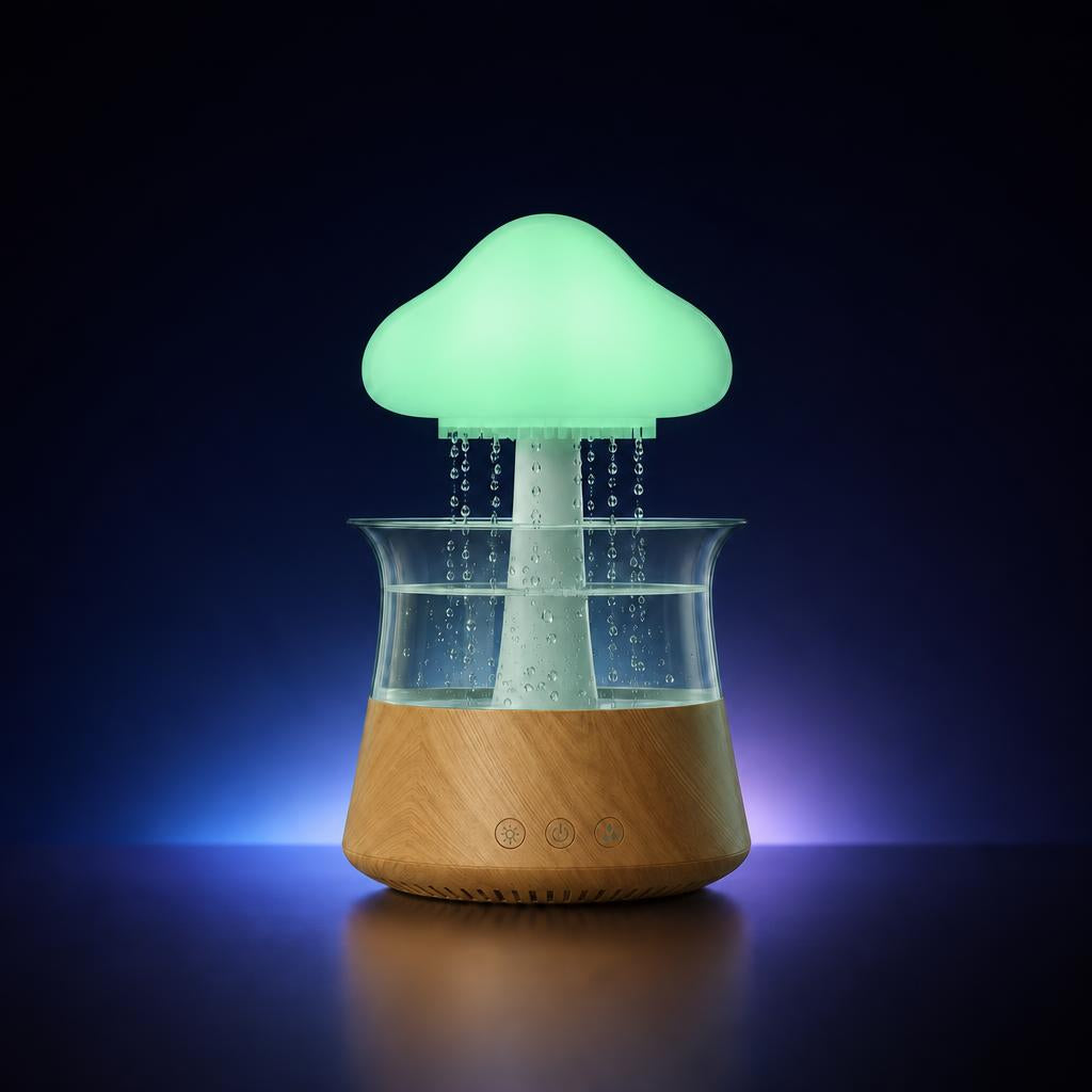 Nube con luz Menta